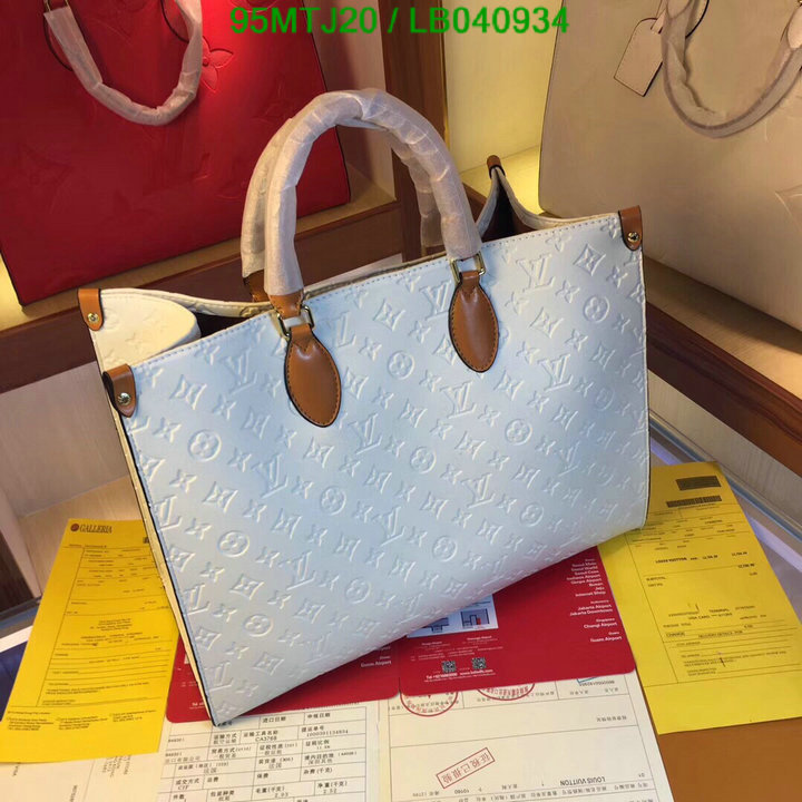 LV Bags-(4A)-Handbag Collection-,Code: LB040934,$: 95USD