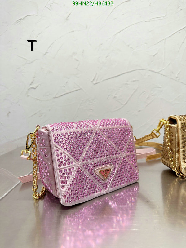 Prada Bag-(4A)-Diagonal-,Code: HB6482,$: 99USD