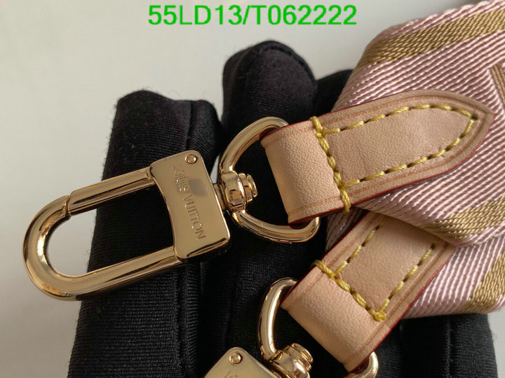 LV Bags-(Mirror)-Shoulder Strap-,Code: T062222,$: 55USD