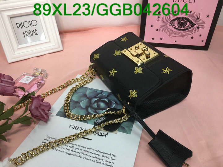 Gucci Bag-(4A)-Padlock-,Code: GGB042604,$:89USD