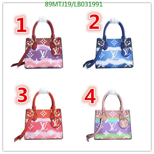 LV Bags-(4A)-Handbag Collection-,Code: LB031991,$: 89USD