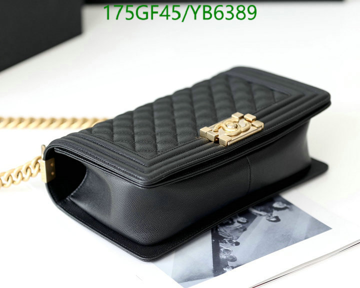 Chanel Bags -(Mirror)-Le Boy,Code: YB6389,$: 175USD