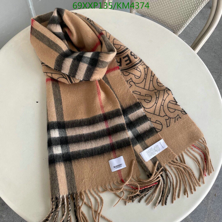 Scarf-Burberry, Code: KM4374,$: 69USD