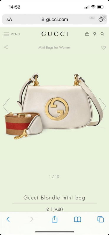 Gucci Bag-(Mirror)-Blondie,Code: ZB596,$: 259USD