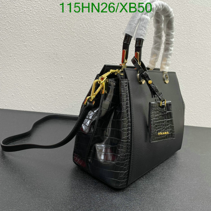 Prada Bag-(4A)-Handbag-,Code: XB50,$: 115USD