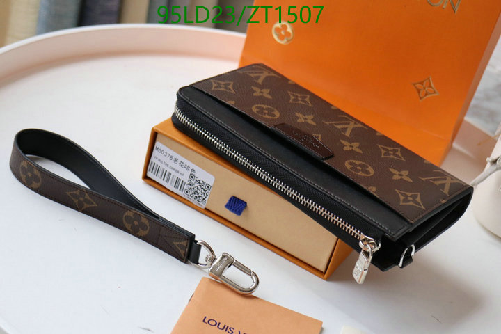 LV Bags-(Mirror)-Wallet-,Code: ZT1507,$: 95USD