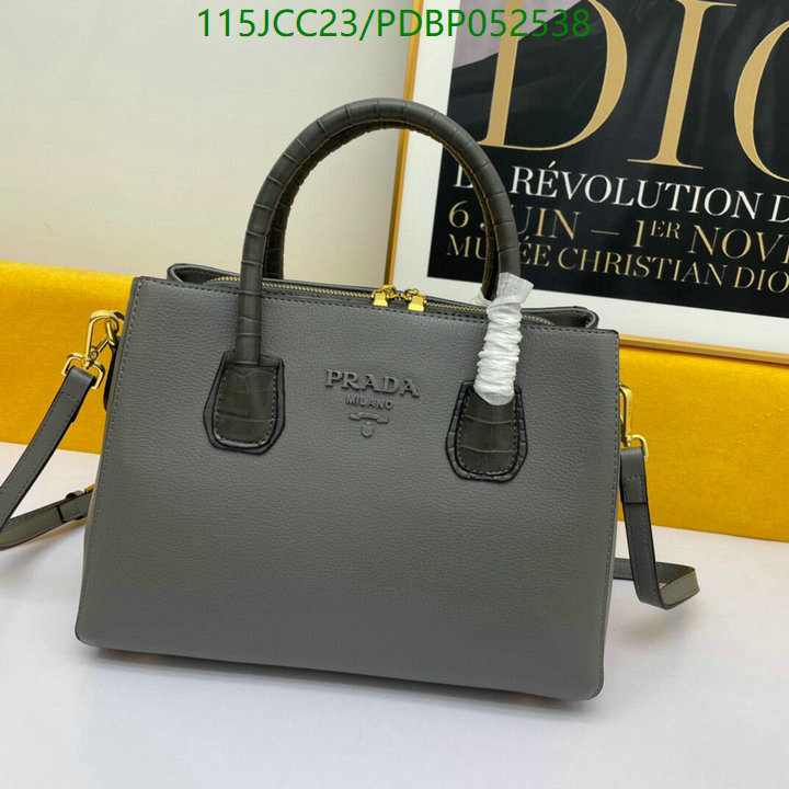 Prada Bag-(4A)-Handbag-,Code: PDBP052538,$: 115USD