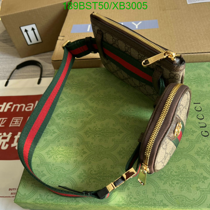 Gucci Bag-(Mirror)-Belt Bag-Chest Bag--,Code: XB3005,$: 189USD