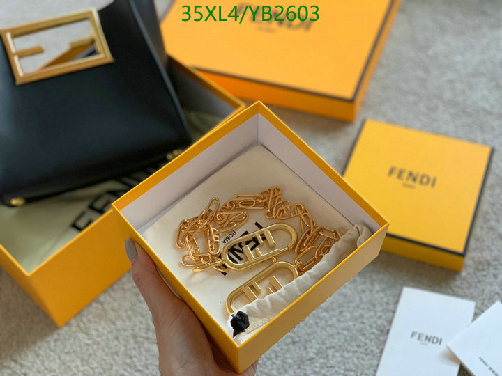 Fendi Bag-(4A)-First Series-,Code: YB2603,$: 35USD