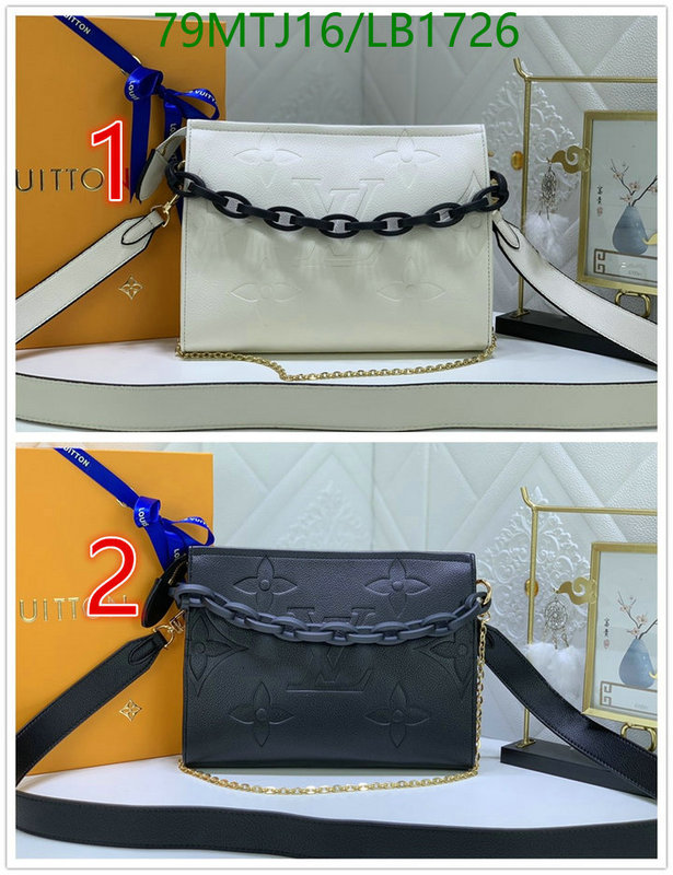 LV Bags-(4A)-Pochette MTis Bag-Twist-,Code: LB1726,$: 79USD