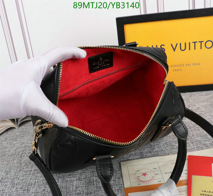 LV Bags-(4A)-Speedy-,Code: YB3140,$: 89USD