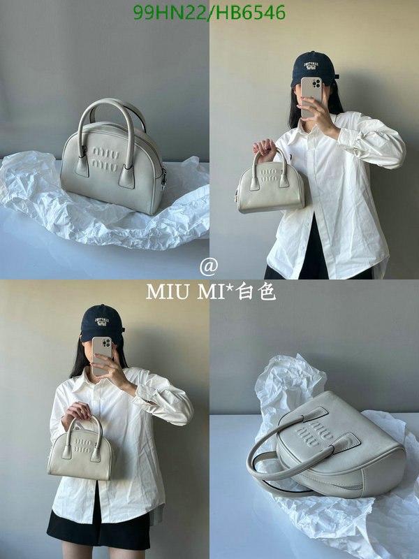 Miu Miu Bag-(4A)-Handbag-,Code: HB6546,$: 99USD