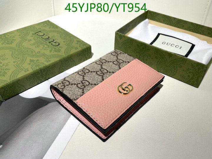 Gucci Bag-(4A)-Wallet-,Code: YT954,$: 45USD