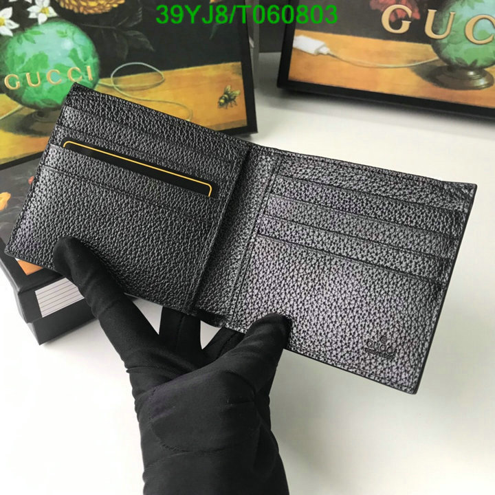 Gucci Bag-(4A)-Wallet-,Code: T060803,$: 39USD