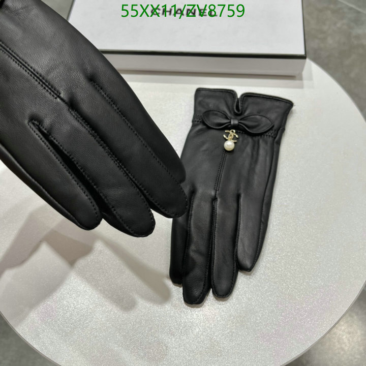 Gloves-Chanel, Code: ZV8759,$: 55USD