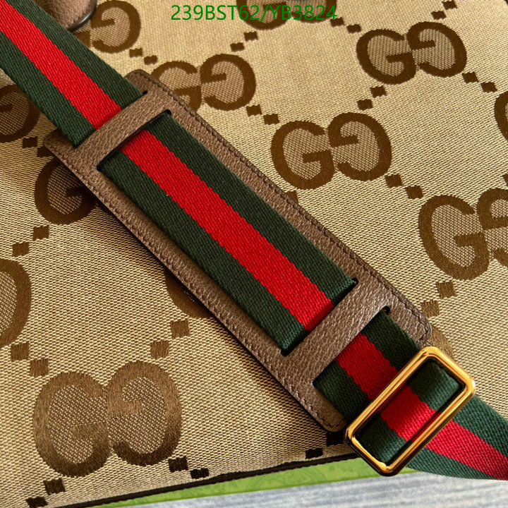 Gucci Bag-(Mirror)-Handbag-,Code: YB3824,$: 239USD