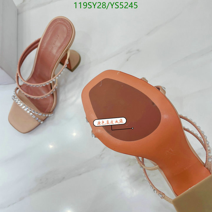 Women Shoes-Amina Muaddi, Code: YS5245,$: 119USD