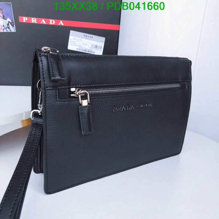 Prada Bag-(Mirror)-Clutch-,Code: PDB041660,$: 135USD