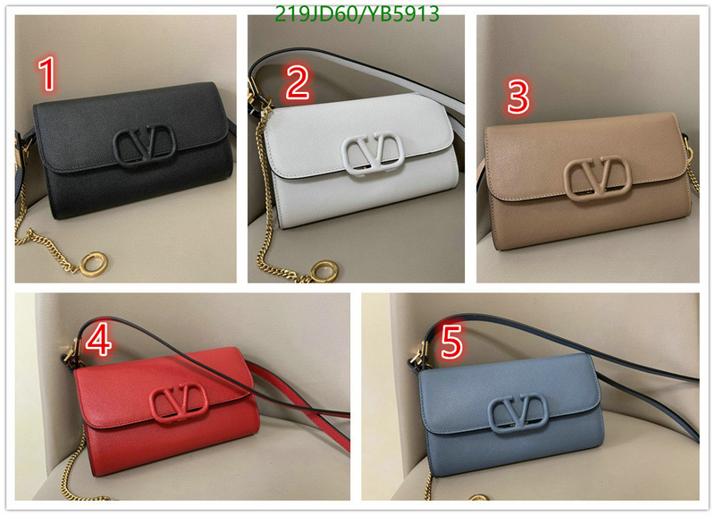 Valentino Bag-(Mirror)-Diagonal-,Code: YB5913,$: 219USD