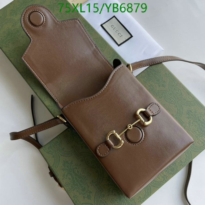 Gucci Bag-(4A)-Horsebit-,Code: YB6879,$: 75USD