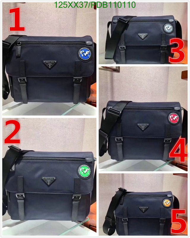 Prada Bag-(Mirror)-Diagonal-,Code: BLB110110,$:125USD