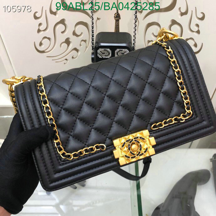 Chanel Bags ( 4A )-Le Boy,Code: BA0425285,$: 99USD