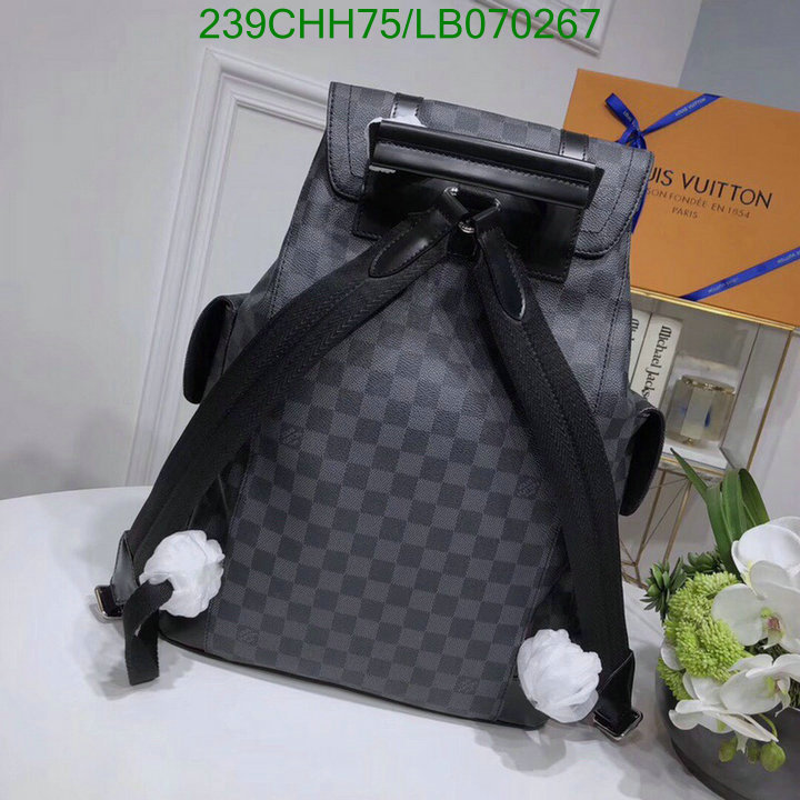 LV Bags-(Mirror)-Backpack-,Code: LB070267,$: 239USD