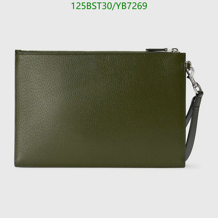 Gucci Bag-(Mirror)-Clutch-,Code: YB7269,$: 125USD