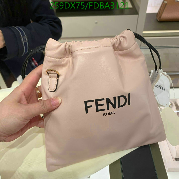 Fendi Bag-(Mirror)-Diagonal-,Code: FDBA3121,$: 259USD