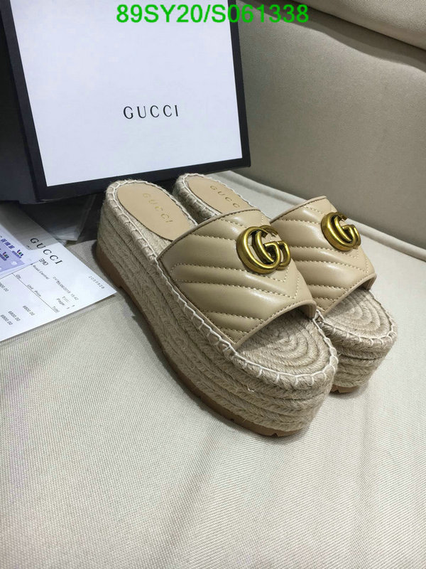 Women Shoes-Gucci, Code: S061338,$: 89USD