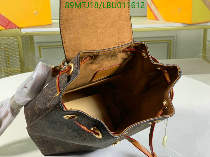LV Bags-(4A)-Backpack-,Code: LBU011612,$: 89USD