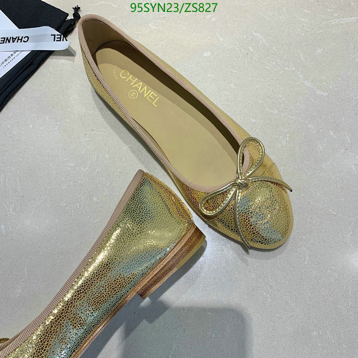 Chanel-Ballet Shoes,Code: ZS827,$: 95USD