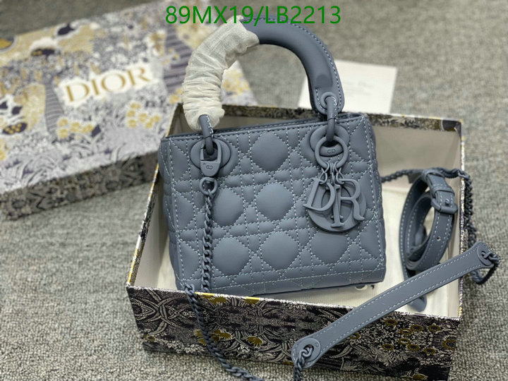 Dior Bags-(4A)-Lady-,Code: LB2213,$: 89USD