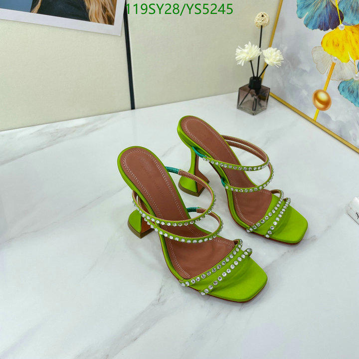 Women Shoes-Amina Muaddi, Code: YS5245,$: 119USD