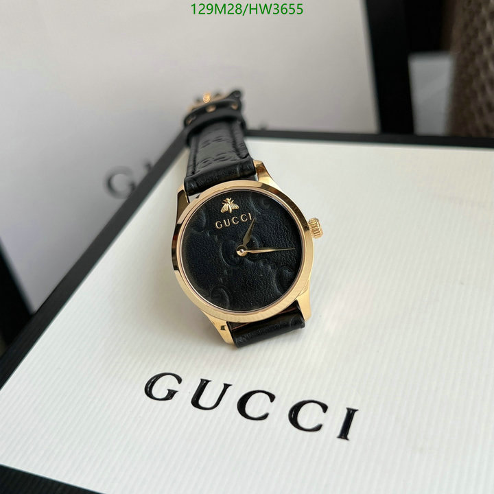 Watch-4A Quality-Gucci, Code: HW3655,$: 129USD