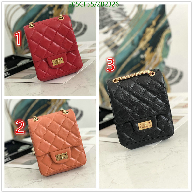 Chanel Bags -(Mirror)-Diagonal-,Code: ZB2326,$: 205USD