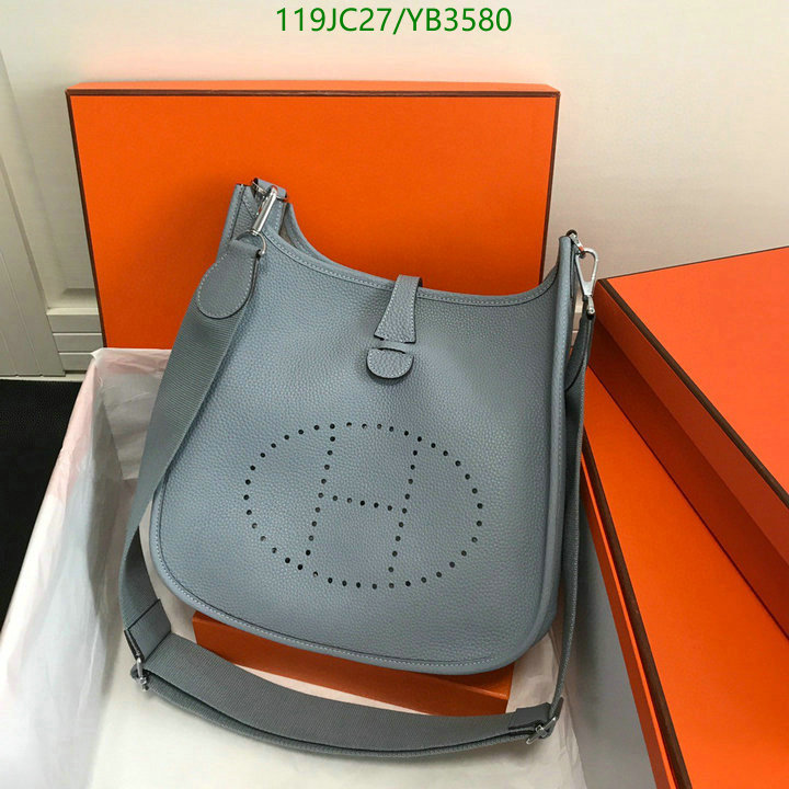 Hermes Bag-(4A)-Evelyne-,Code: YB3580,$: 119USD