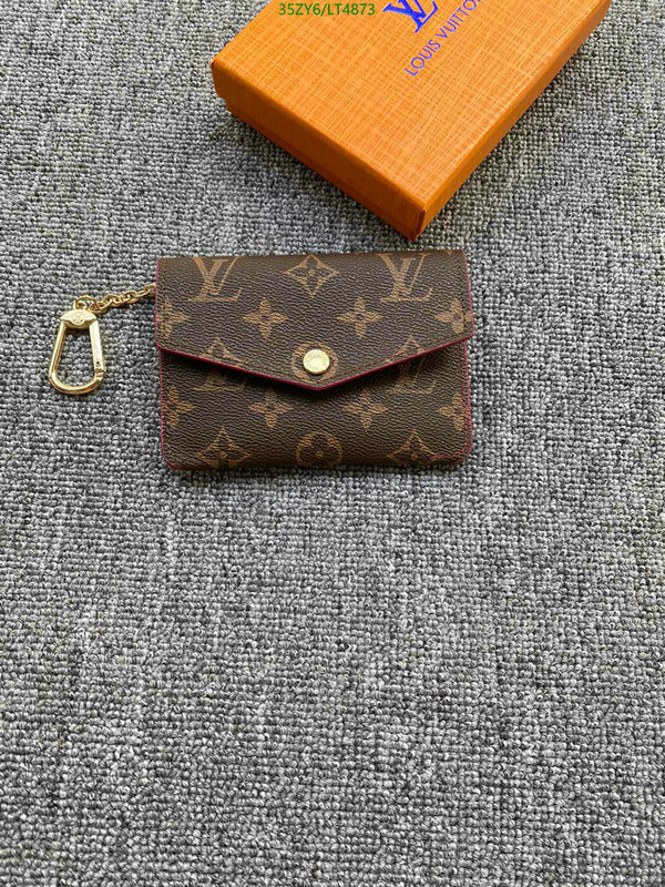 LV Bags-(4A)-Wallet-,Code: LT4873,$: 35USD