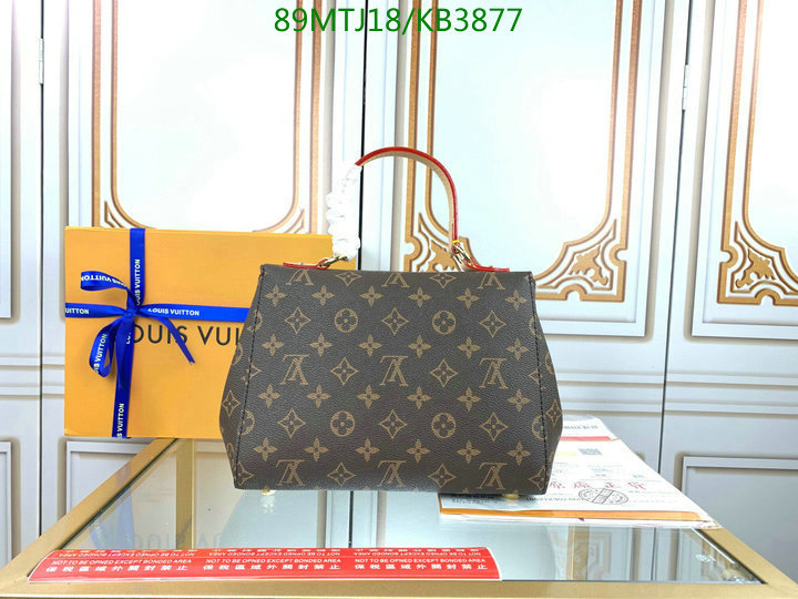 LV Bags-(4A)-Handbag Collection-,Code: KB3877,$: 89USD