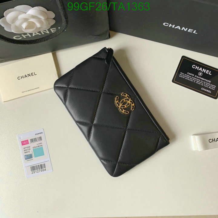 Chanel Bags -(Mirror)-Wallet-,Code: TA1363,$: 99USD