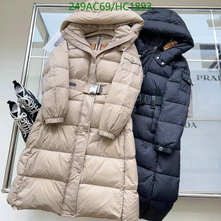 Down jacket Women-Burberry, Code: HC1893,$: 249USD