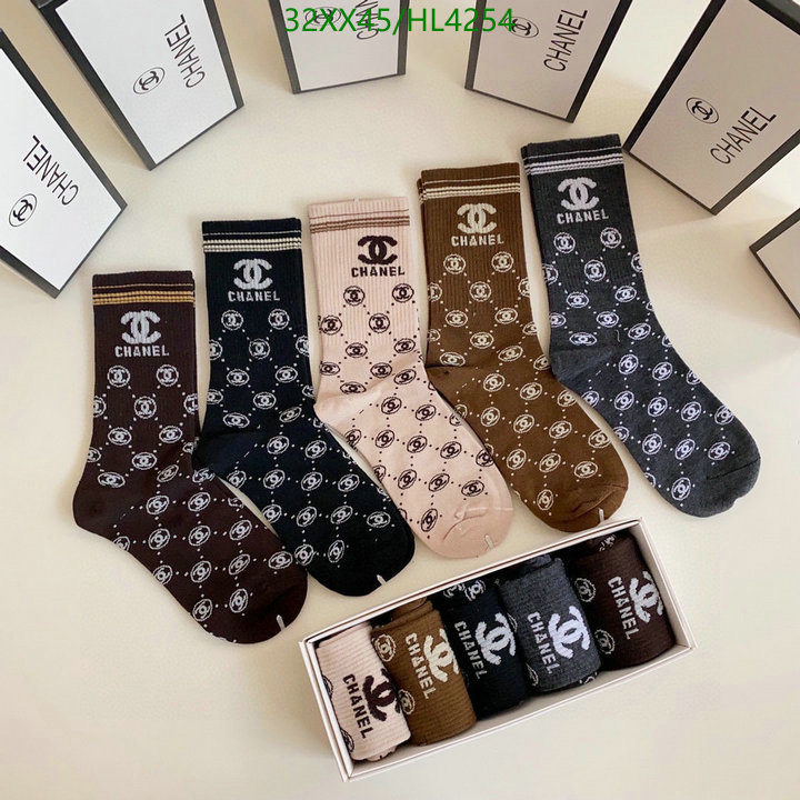 Sock-Chanel,Code: HL4254,$: 32USD