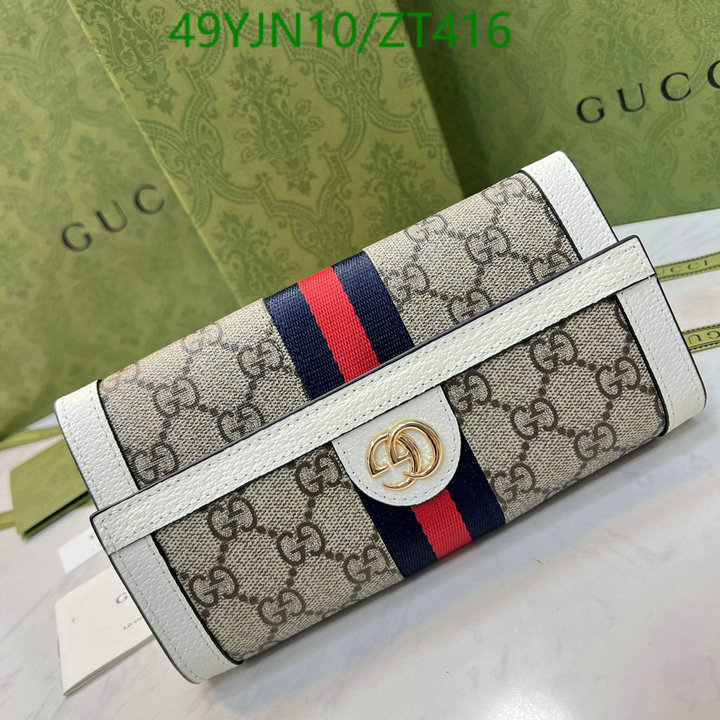 Gucci Bag-(4A)-Wallet-,Code: ZT416,$: 49USD