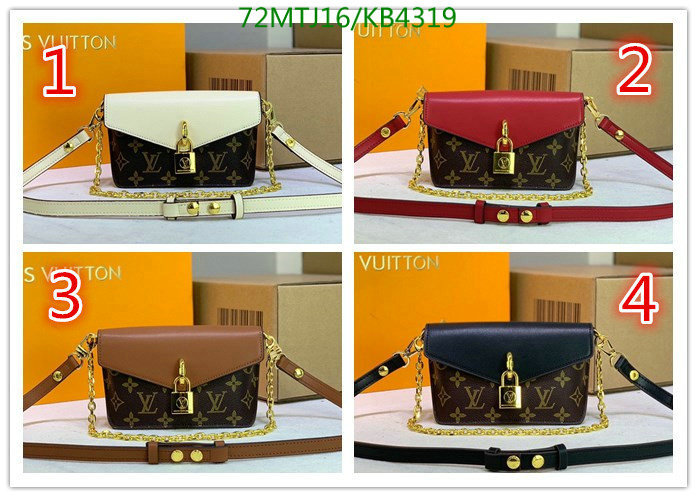 LV Bags-(4A)-Pochette MTis Bag-Twist-,Code: KB4319,$: 72USD