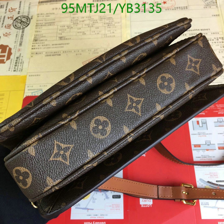 LV Bags-(4A)-Handbag Collection-,Code: YB3135,$: 95USD