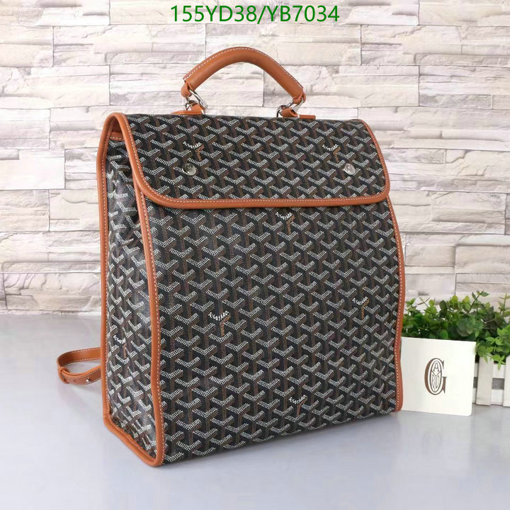 Goyard Bag-(4A)-Backpack-,Code: YB7034,$: 155USD