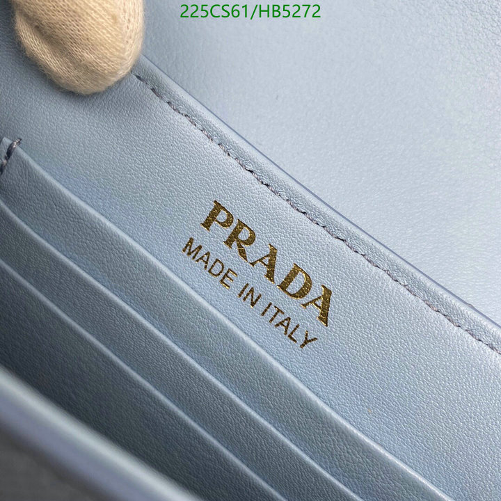 Prada Bag-(Mirror)-Diagonal-,Code: HB5272,$: 225USD