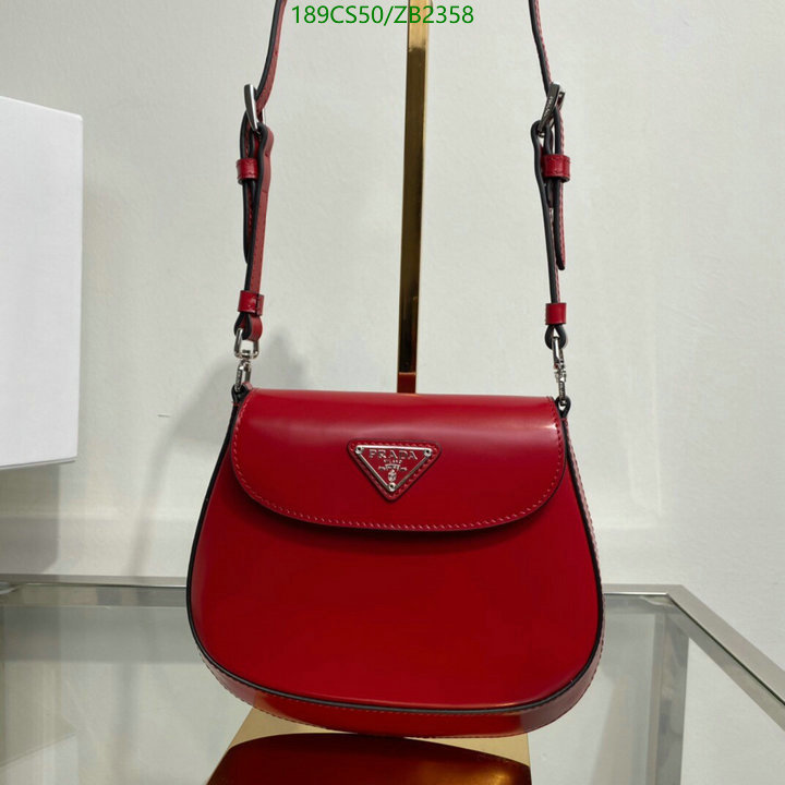 Prada Bag-(Mirror)-Cleo,Code: ZB2358,$: 189USD