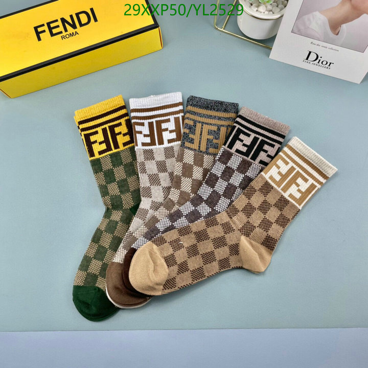 Sock-Fendi, Code: YL2529,$: 29USD