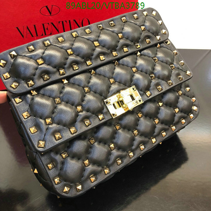 Valentino Bag-(4A)-Rockstud Spike-,Code: VTBA3789,$: 89USD